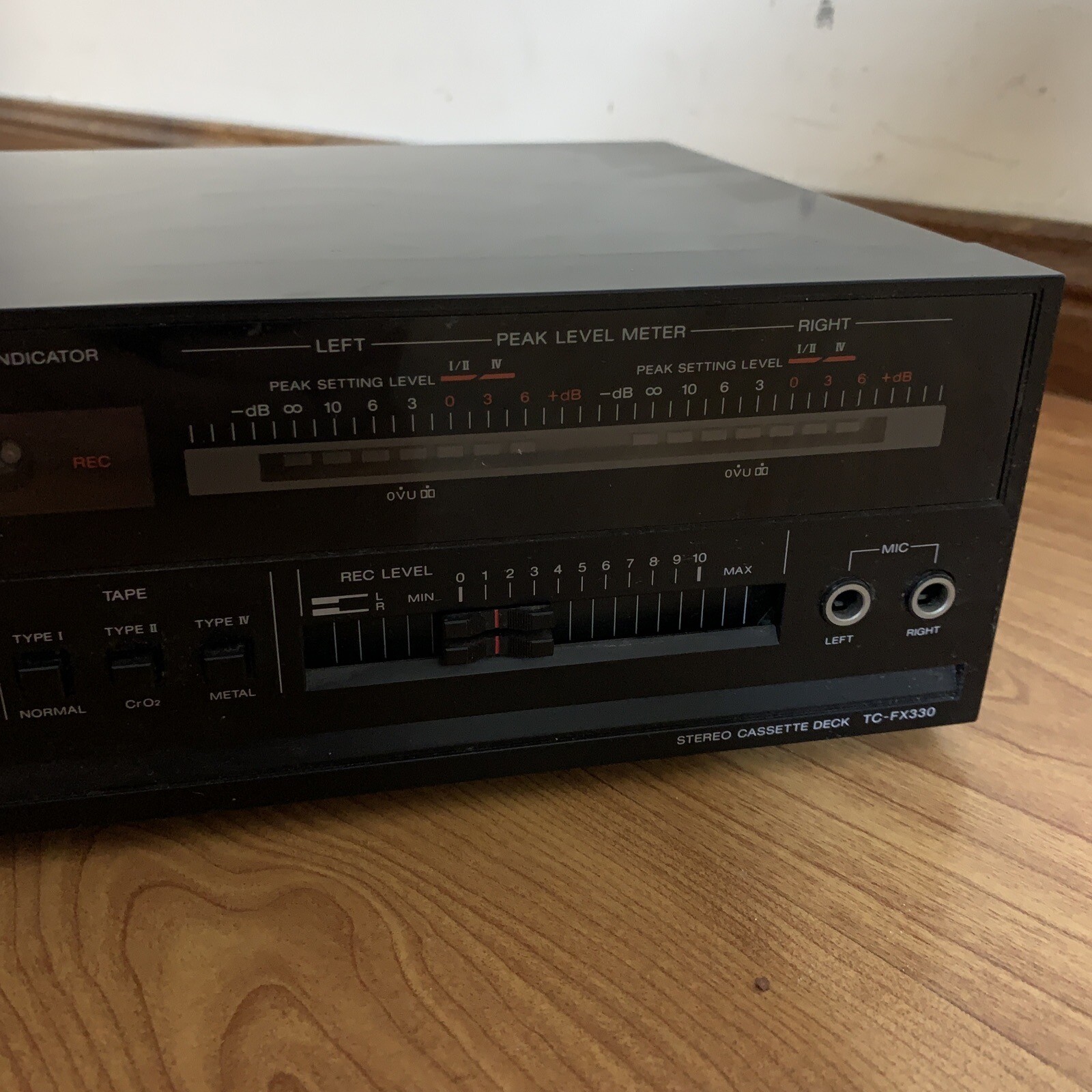 Sony Stereo Cassette Deck Player Recorder TCFX330 *Working but Noisy