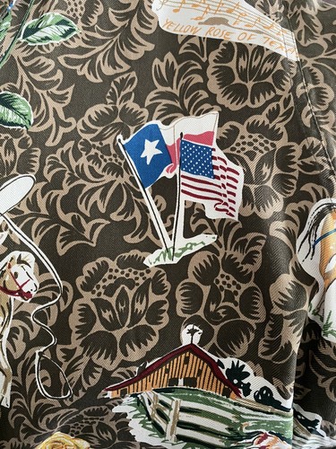 NWOT Vintage KYLANI BAY 100% Silk TEXAS Commemorative Shirt Size Large Unisex - Picture 6 of 9