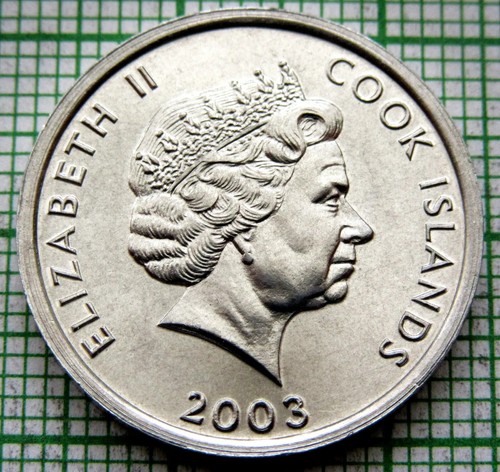 COOK ISLANDS 2003 1 CENT, MONKEY, ALUMINIUM UNC yes we do combine postage - Picture 6 of 6