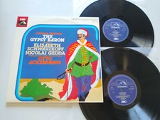 Strauss The Gipsy Baron Ackermann Gedda EMI UK Press - 2 X LP 12" Vinyl VG/VG