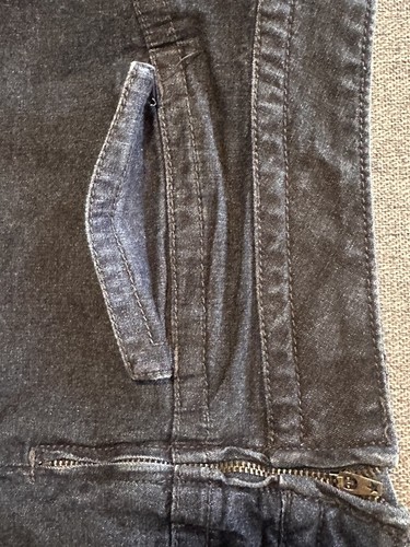 Converse One Star Women's sz 29 Stretch Back Slit Denim Jean Skirt - Picture 9 of 19