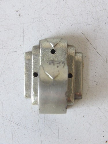PICCOLO APPENDINO/ATTACCAPANNI/ IN ALLUMINIO VINTAGE INDUSTRIAL - Picture 2 of 7