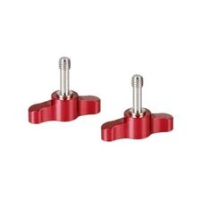 M6 ×18 Thumbscrew Assembly Knob Red2 Pieces - 2158