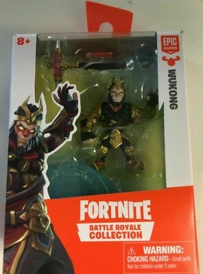 FORTNITE WUKONG BATTLE ROYAL COLLECTION FIGURE!   e413UHXX