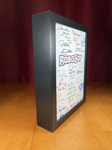 RoboCop Skript signiert - Autogramm Nachdrucke - 112 Seiten - Bild 4 von 7