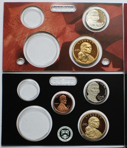 9 Partial US Mint Proof Sets, 2009-2011 + 2013-2018, $1/5C/1C, San Francisco - 第 3/12 張圖片