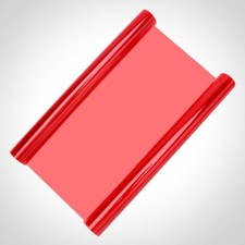ROT  Scheinwerfer Folie Tönungsfolie 100cm x 30cm Nebelscheinwerfer Rückleuchte