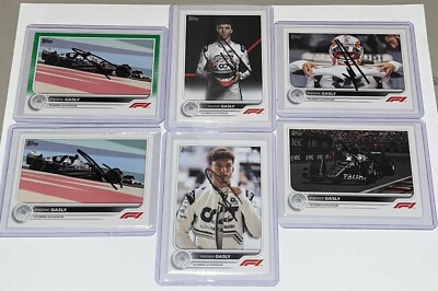 PIERRE GASLY Signed F1 ALFA TAURI Formula 1 Photo Proof Topps