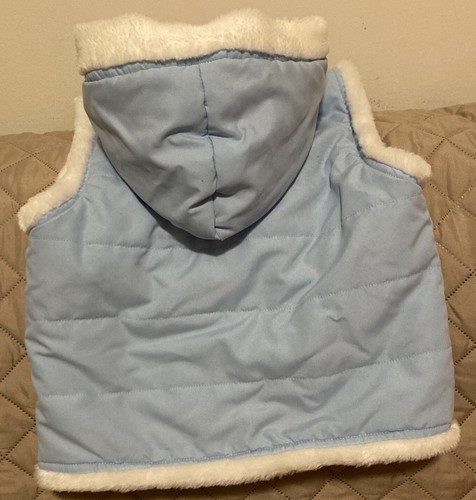 Care Bears Girls Sleeveless Reversible Hooded Jacket, With Polyester Fill, 7/8 - Picture 3 of 6