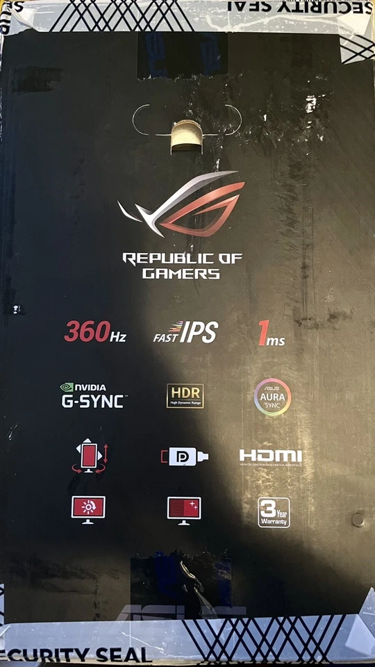 ASUS ROG SWIFT 360Hz 24.5 Fast IPS 1ms Gaming Monitor PG259QN IN HAND SHIP! - Image 4 of 4