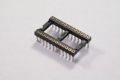 605-99-624-11-540000 Mill-Max DIP Socket 16 Position 2 Row 0.10'' Pitch 1.2''x0.7''