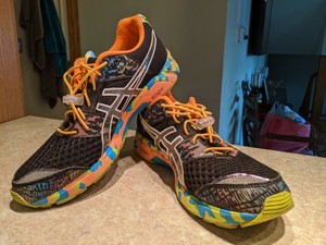 asics gel noosa tri 8 kids brown
