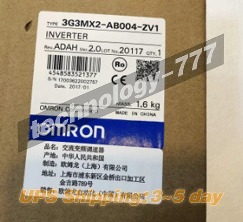 NEW Omron 3G3MX2-AB004-ZV1 Inverter 3G3MX2AB004ZV1