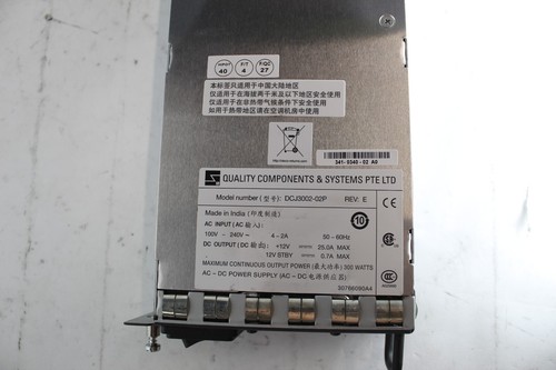 Cisco AIR-PWR-5500-AC Power Supply 5500 Series Wireless Controller 341-0340-02 - Picture 2 of 6