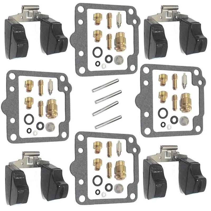 4SET For Kawasaki KZ1100A 1981-1983 KZ1100 A Carburetor Repair Kit Carb Float Foto 2 de 3
