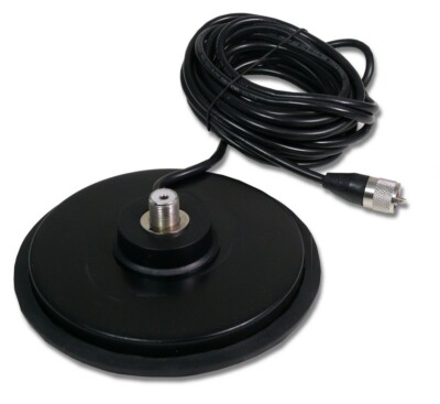 Team Electronic Magnetfuß MAG-160PL CB6424, Passend für PL-Antennen
