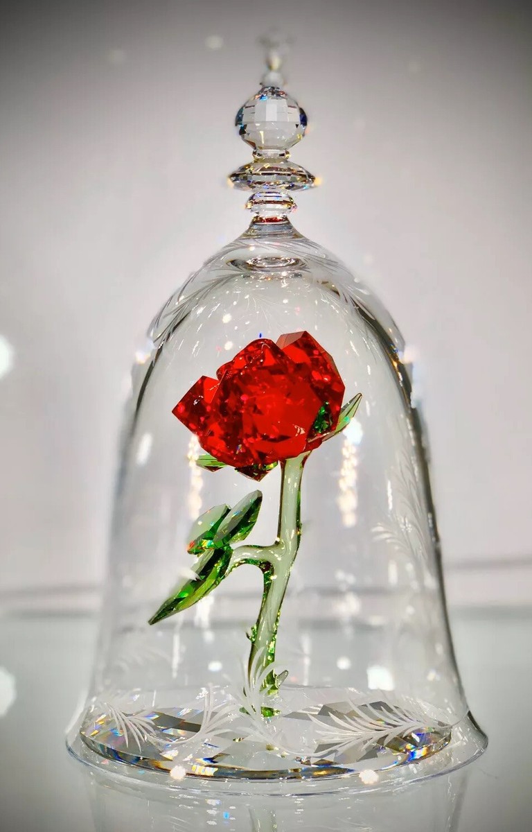 Swarovski Disney Beauty and the Beast Enchanted Rose Limited
