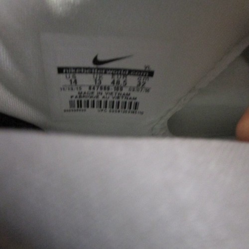Neu im Karton Nike Vapor Speed 2 3/4 TD CF Herren Fußball/LAX Stollen weiß schwarz Größe 14 - Bild 9 von 11