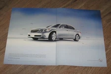 LEXUS Car AD 2007 LS original TWO magazine pages advertisement