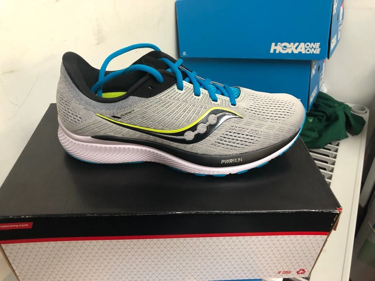 Chaussures de Running Saucony Guide 14 Homme Gris Maroc Ubuy