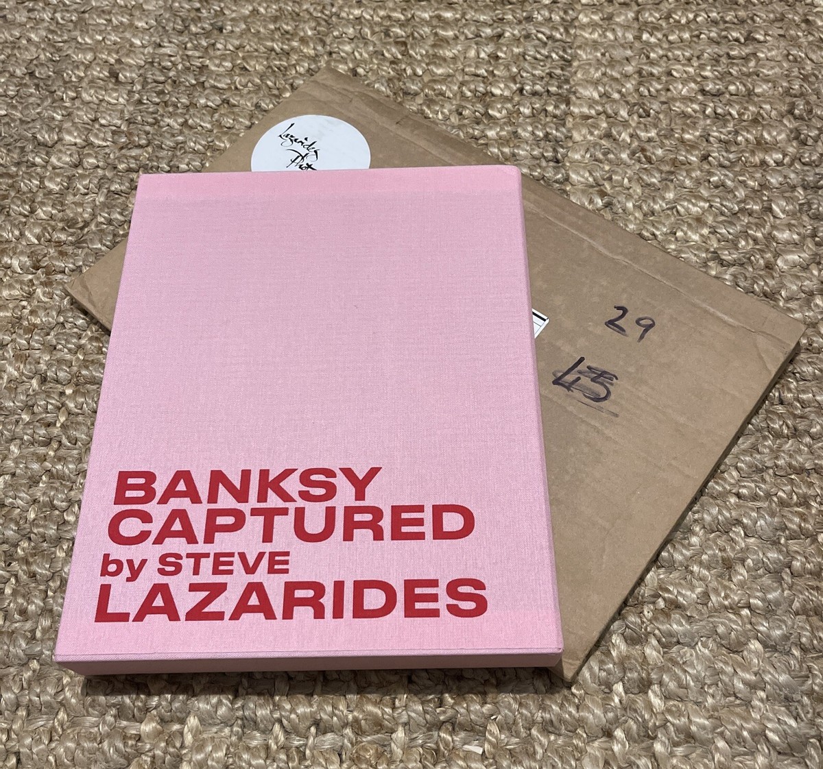 Banksy Captured Vol 2, Deluxe Pink Edition, By Steve