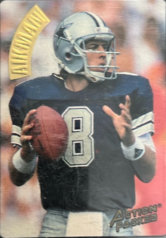 1994 Action Packed Prototypes#FB941 Troy Aikman