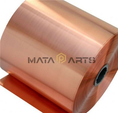 1PC 99.9% Pure   Cu   Sheet Foil 0.1 x 200 x 500MM #WD8