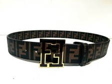 all black fendi belt