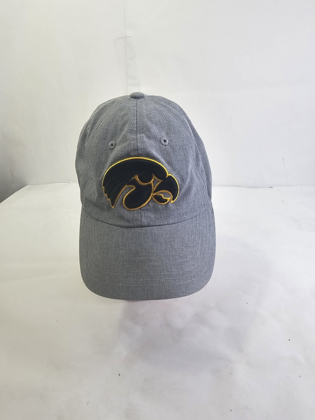 Iowa Hawkeyes Captivating Headwear Grey Strapback College Football Hat Cap