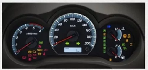 TOYOTA HILUX VIGO FORTUNER 2008-2014 OEM GLASS COMBINATION METER - Image 4 of 4