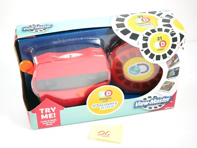View-Master DISCOVERY KIDS Viewer & 3 reels in box