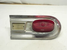 VINTAGE 1958 FORD FAIRLANE INNER TAILLIGHT BEZEL W/ REVERSE LIGHT HOUSING DRIVER