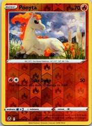 Ponyta 021/195 Silver Tempest Reverse Holo Common