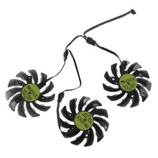 3Pcs 12V 4Pin Graphics Card Cooling VGA Fan for GeForce GTX 1660 SUPER AORUS 6G