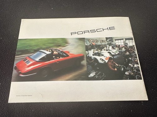1968 1969 Porsche Racing Brochure 906 912 911L 911 L Coupe Targa Sales Catalog - Picture 10 of 10