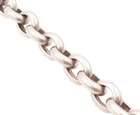 925 Sterling Silver Vintage Bracelet Ring Chain Heart Shape Toggl Lock  BT11278