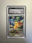 Pokemon Center Stamp Promo Pikachu Paldea Evolved ETB SVP EN 027 CGC 10 Gem Mint