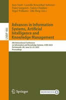 InèS Saad (U. A.) | Advances in Information Systems, Artificial Intelligence...