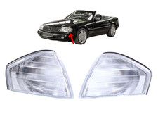 T.Y.C Blinker Blinkleuchten Satz vorne links & rechts Wei&szlig; f&uuml;r Mercedes R129 SL