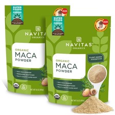Organic Gelatinized Maca Powder - Energizing Superfood for Smoothies  Baking -