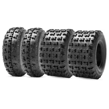 Set Of 4 ATV Tires 21X7-10 20X10-9 Sport Quad Front & Rear Tyres 21X7x10 20X10x9