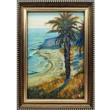 Seascape oil painting Original Art Impressionism Realism painting 6x4