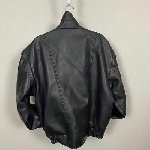 Vintage Alta Moda Borius Italian Leather Jacket – Rare Euro Style, Size L - Picture 4 of 11
