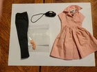 Barbie Vintage Pak Slacks Shirt And Skirt. With Accessories Shown.