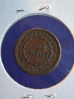 1863 OUR COUNTRY UNITED WE STAND CIVIL WAR TOKEN F-630L-18a PIE BAKER'S #MF-4211 — photo 3