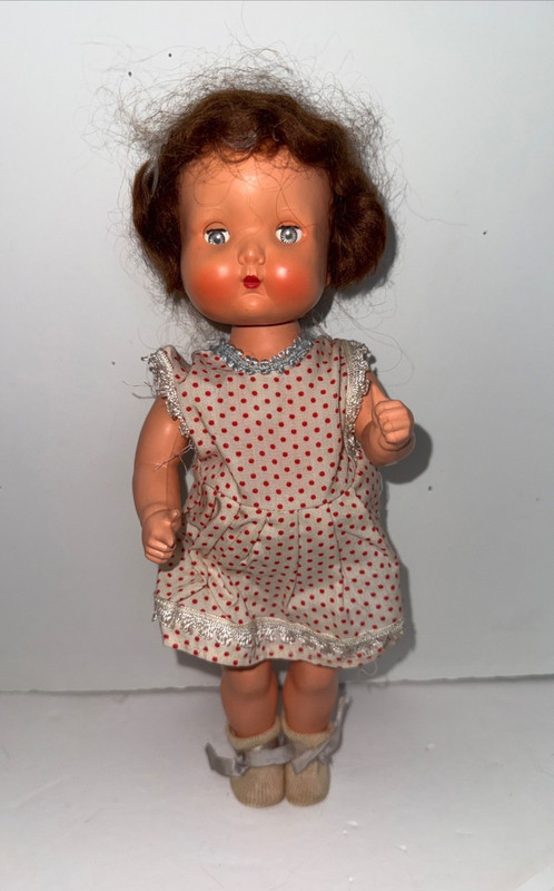 Vintage 12" Roddy Doll Walker Flirty eyes Head ENGLAND D.G TODD & Co Ltd All ORG