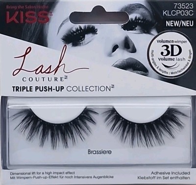 KISS Lash Couture Triple Push-Up Collection False Lashes BRASSIERE 3D 73523