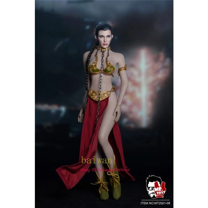 Figura de acción MR.TOYS Princesa Leia 1/6 12"" juego completo con cuerpo MT2021-08 nuevo regalo Foto 2 de 4
