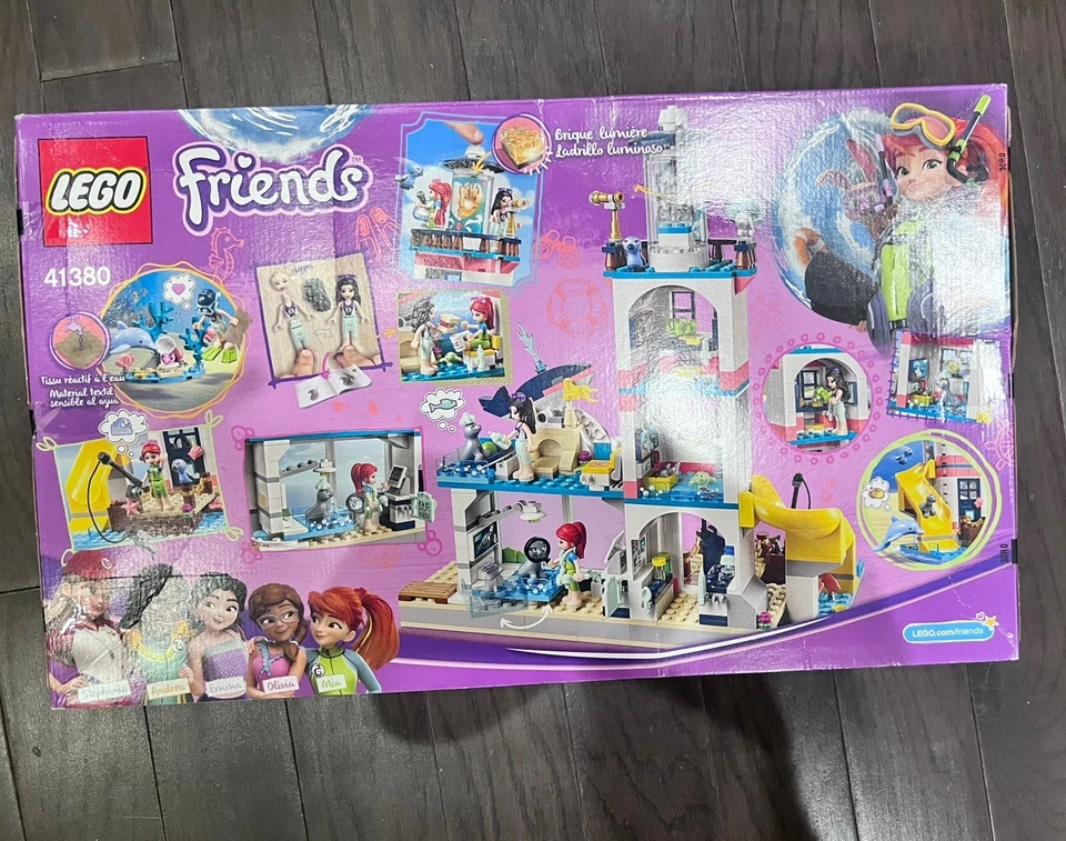 Lego Friends Lighthouse Rescue Center 41380. New in a sealed box. Dolphin figure - Image 2 of 2