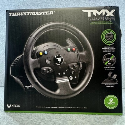 Thrustmaster TMX Force Feedback Racing Wheel Xbox Series X|S One Windows Pedals